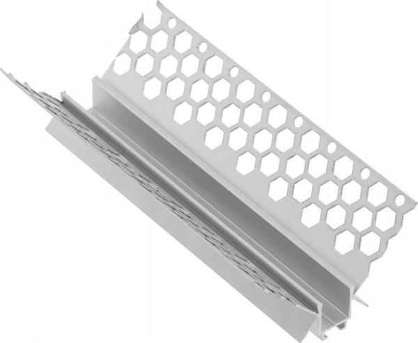 GTV LED-profil GTV Glax PA-GLAXGKWK3M-00 vinklet innvendig for gipsplater 3 m ikke-anodisert