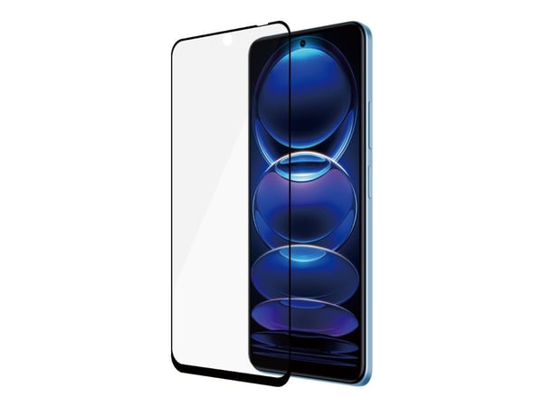 SAFE. by PanzerGlass - Skjermbeskyttelse for mobiltelefon - ultrabred passform - glass - rammefarge svart - for Xiaomi Redmi Note 12 5G