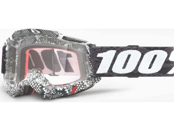 100 % beskyttelsesbriller 100 % ACCURI 2 COBRA (klar anti-tåkelinse, LT 88 %-92 %) (NY)