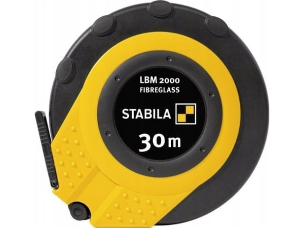 Stabila målebånd LBM 2000 i glassfiber 30 m i hus
