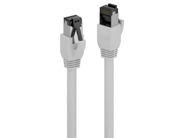 Lindy 47440, 0,3 m, Cat8.1, S/FTP (S-STP), RJ-45, RJ-45, Grå