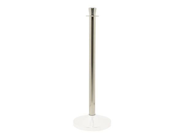 Securit® Classic Chrome afspærringsstolpe rustfrit stål