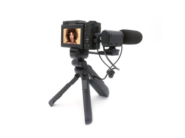 AgfaPhoto Realishot VLG-4K, 24 MP, CMOS, 5x, 4K Ultra HD, 980 g, Svart