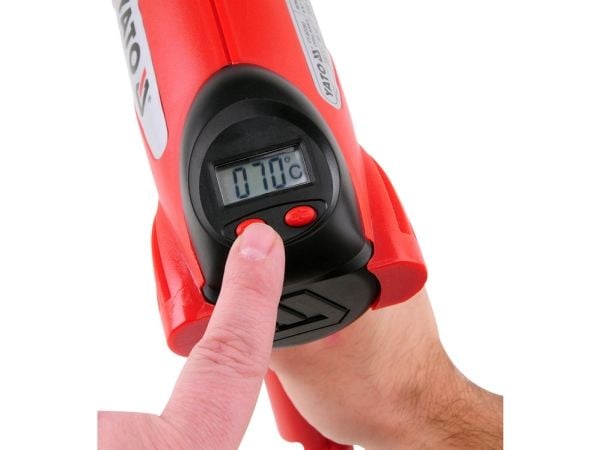 YATO TASKULAMPPU 70~600°C 2000W LED AKSELISTOILLA 82293