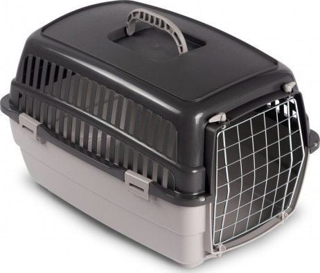 Barry King Transporter for hunder og katter WEEKEND M, grafitt, 54x35x34cm