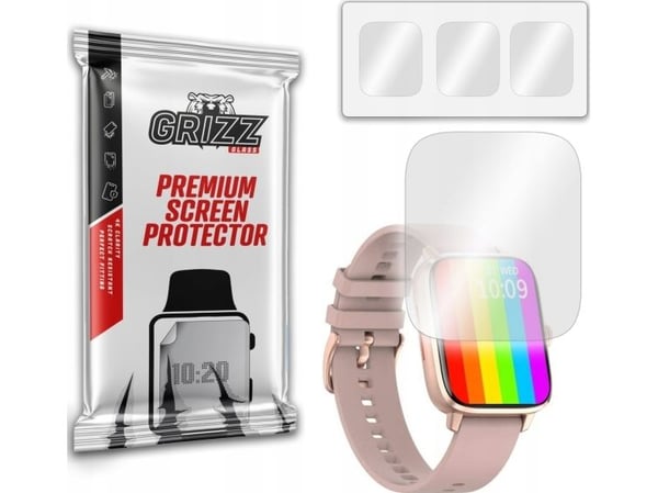 GrizzGlass hydrogel film Grizz Smartwatch DT102