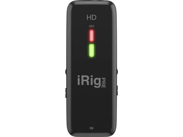IK Multimedia IK iRig Pre HD - lydgrensesnitt