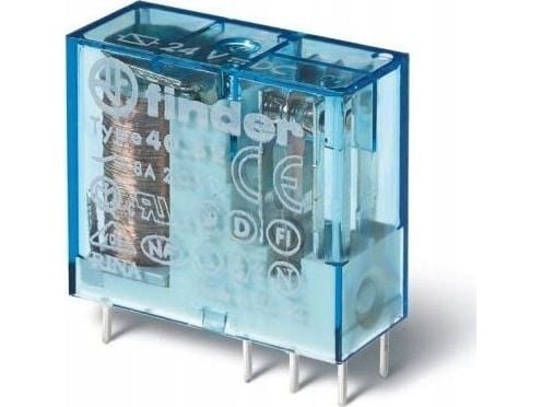 Finder 40.52.9.006.0000 Tulostusrele 6 V/DC 8 A 2 x vaihtokytkin 1 kpl
