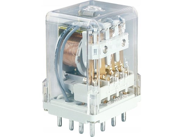 Relpol teollisuusrele 4P AgNi 10A/250V AC 24VDC R15-2014-23-1024 863812