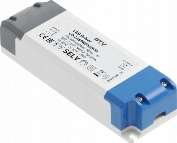 GTV Virtalähde LED PRO 12V/33W.