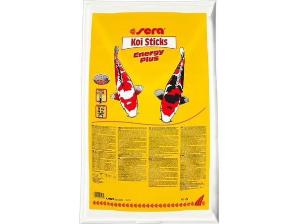 Sera Koi sticks energy plus 5 kg, pelletit - energiaruoka