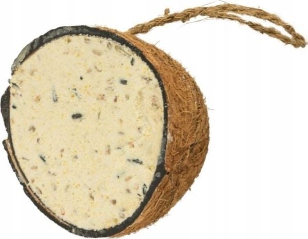 Garden&Fun kokossmørfôr for frittgående fugler halv kokos 200 g