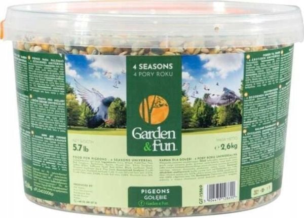 Garden&Fun Karma till duvor - 4 årstider 2,6 kg