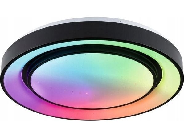 Paulmann Panel Rainbow Dynamic taklampe 38,5W RGB Variabel Hvit Hvit/svart
