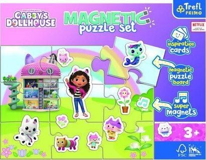 Trefl Gabby''s Dollhouse 93383, 9 stykker, Tegneserier, 3 år