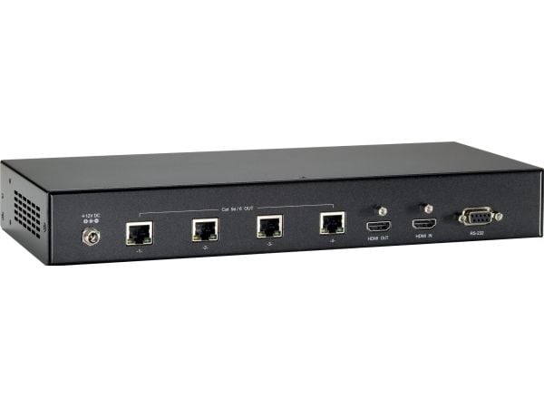 LevelOne HVE-9114T HDMI over Cat.5 Transmitter - Video/lyd-forlenger - sender - 10Mb LAN - over CAT 5 - opp til 300 m