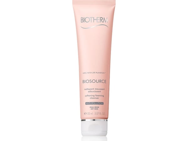 Biotherm Biosource Softening Foaming Cleanser renseskum for tørr hud 150ml