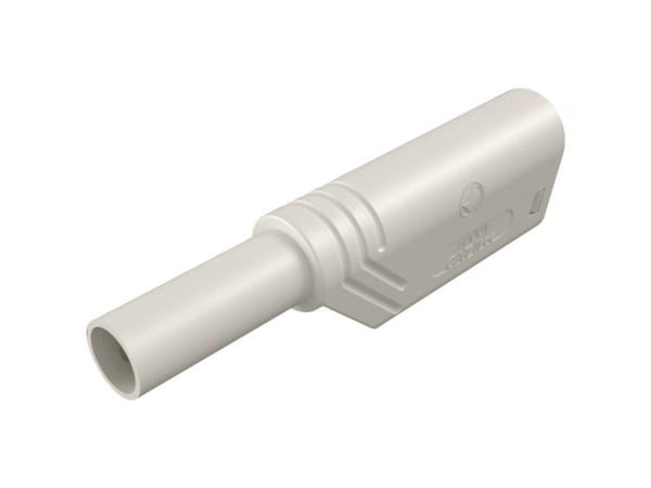 SKS Hirschmann LAS S G Säkerhetskontakt Kontakt, rak Stiftdiameter: 4 mm Vit 1 st