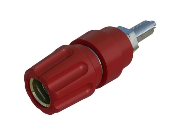 Hirschmann Test & Measurement PKNI 20 B Polklemme Rød 63 A 1 stk