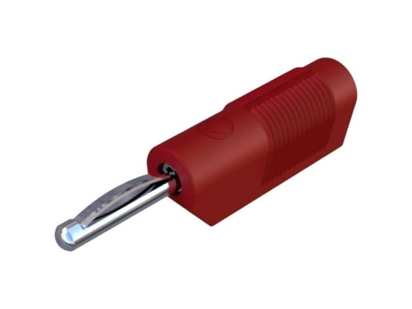 Hirschmann 930435101, Testsond, Röd, Polypropylen (PP), 2.5 mm ², -25 - 70 ° C, 30 V