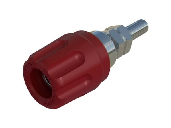 Hirschmann 930099101, mittausanturi, punainen, nikkeli, -25–100 °C, 30 V, 16 A