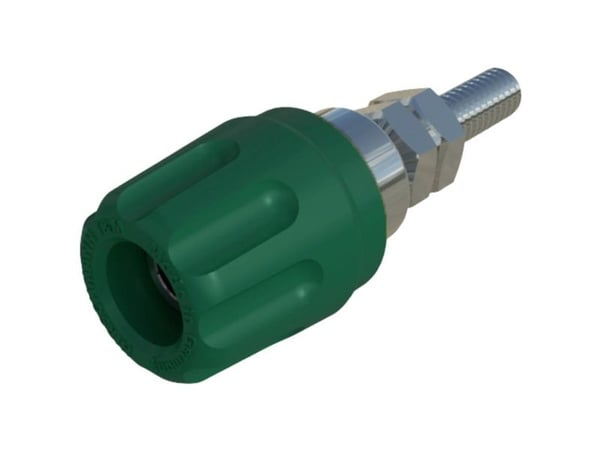 Hirschmann Test & Measurement PK 10 A Polklemme Grøn 16 A 1 stk