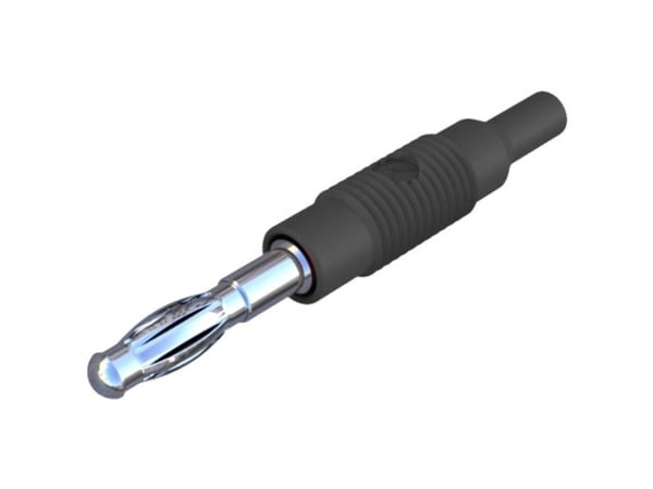 Hirschmann 973599100, Testsond, Svart, Polypropylen (PP), -20 - 60 ° C, 30 V, 6 A