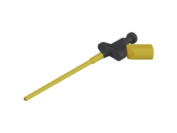 Hirschmann Test & Measurement KLEPS 250 sw Sikkerhedskrokodillenæb Stikforbindelse 4 mm CAT II 300 V Sort