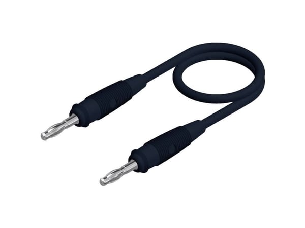 SKS Hirschmann SML 100/1 Prøveledning [Lamelstik 4 mm - Lamelstik 4 mm] 1.00 m Lajittelu