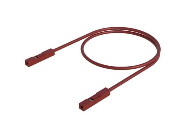 Hirschmann Test & Measurement MKL 0,64/25-0,25 rt Prøveledning Bøsning 0,64 mm Bøsning 0,64 mm 25.00 cm Rød 1 stk