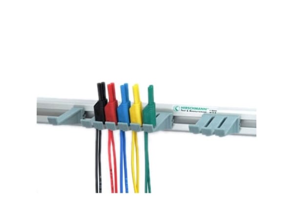 SKS Hirschmann PMS 2 S LMLH Turvatestausjohtosarja [Lamellipistoke 2 mm - Lamellipistoke 2 mm] 1,00 m Musta, Punainen, Sininen, Keltainen, Vihreä 1...