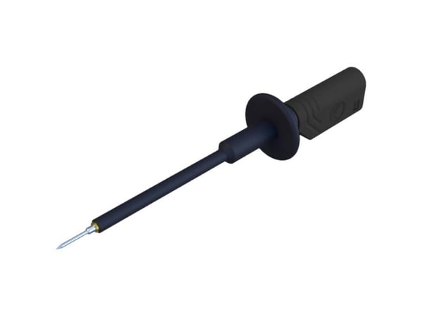 Hirschmann Test & Measurement PRUEF 1610 FT Au sw Sikkerhedstestspids Stikforbindelse 2 mm CAT II 1000 V Sort 1 stk