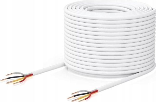 Ubiquiti - Bulkkabel - 36 V - 152.4 m - plenum, massiva ledare - vit