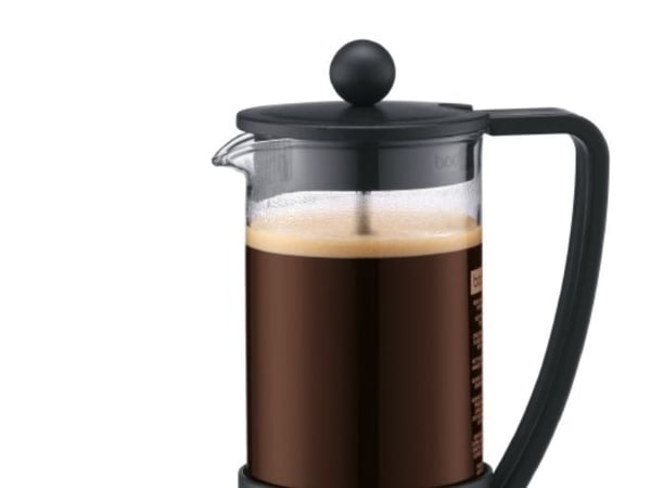 Bodum BRAZIL, Musta, Läpinäkyvä, 3 kuppia, 340,2 g