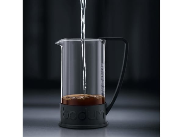 BODUM Brazil - Fransk press - Storlek 11.3 x 7.9 cm - Höjd 16 cm - 0.35 L - svart