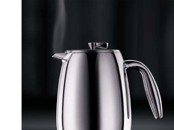 Bodum Columbia, 1 L, Ruostumaton teräs, 8 kuppia, Ruostumaton teräs, Ruostumaton teräs, 185 mm