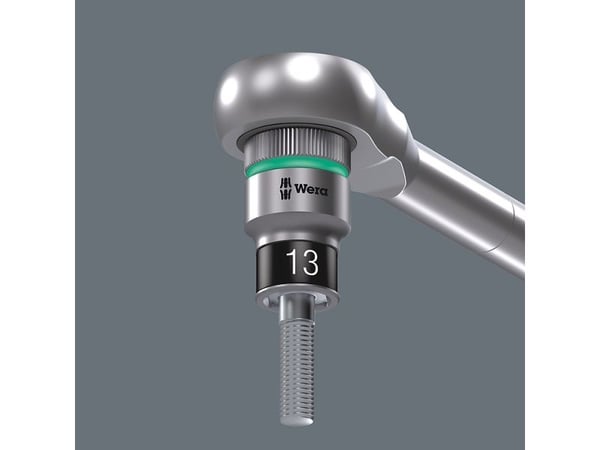 Wera 05003720001, Stikkontakt, 1/4", Metrisk, 1 hoder, 5.5 mm, Kromvanadiumstål