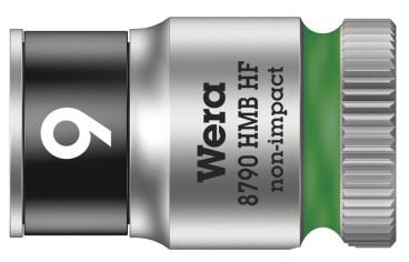 Wera 8790 HMB HF 05003743001 Ekstern sekskantnøkkelinnsats 9 mm 3/8 (10 mm)
