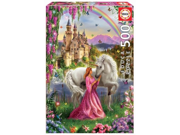 Educa 500 Fairy and Unicorn