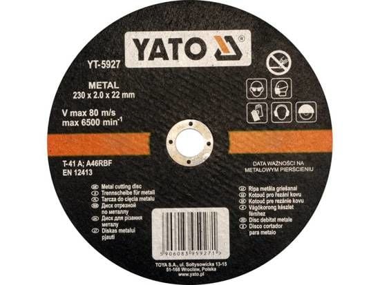 Yato YT-5927, 23 cm, 1 stykker