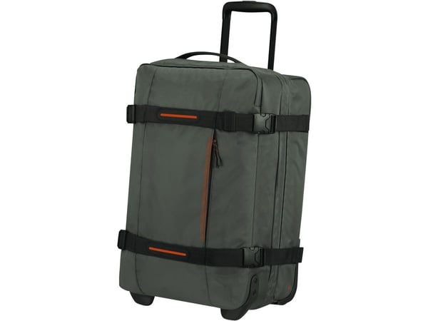 American Tourister Urban Track, Reisebag, Softshell, Khaki, Dark Khaki, Liten (fingerbøl), 2 hjul
