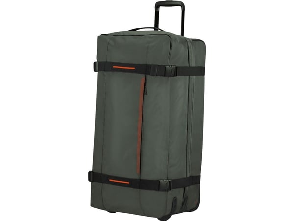 American Tourister Urban Track, Reisebag, Softshell, Khaki, Dark Khaki, Stor, 2 hjul