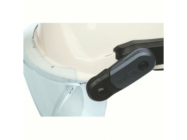Uvex 9916003, Visor, musta, Muovi, Polykarbonaatti (PC)