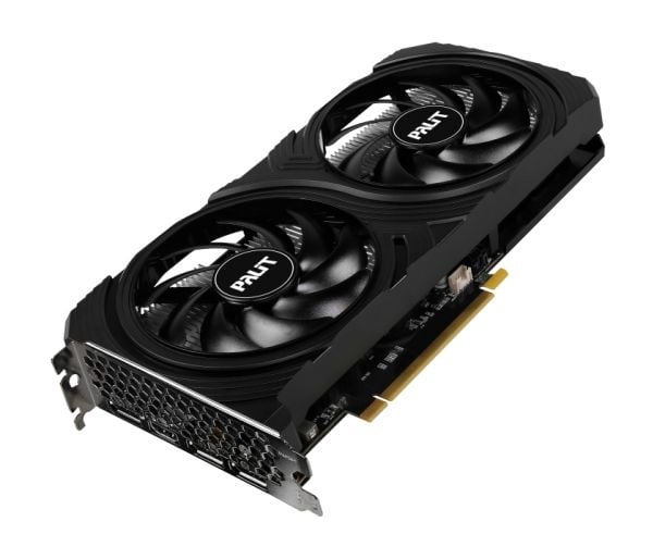 Palit GeForce RTX 4060 Infinity 2 - Grafikkortti - GeForce RTX 4060 - 8 GB GDDR6 - PCIe 4.0 - HDMI, 3 x DisplayPort - 8 GB GDDR6 - PCIe 4.0 - HDMI,...