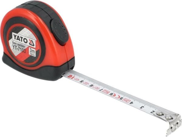 YATO måttband med magnet 3 m 7103