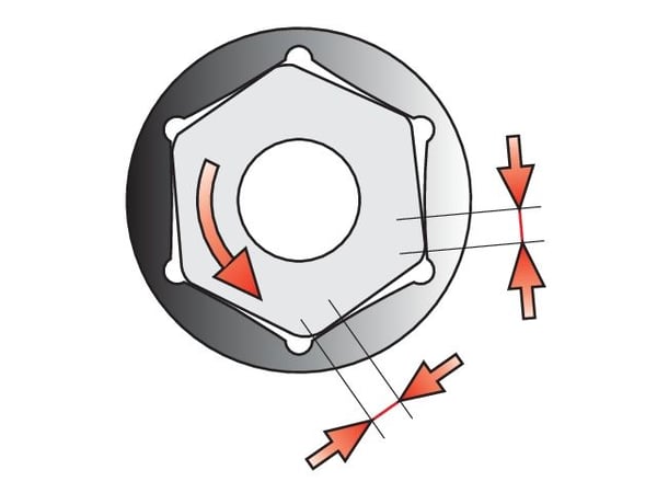 Yato Hexagonal socket 1/4 "13mm (YT-1412)