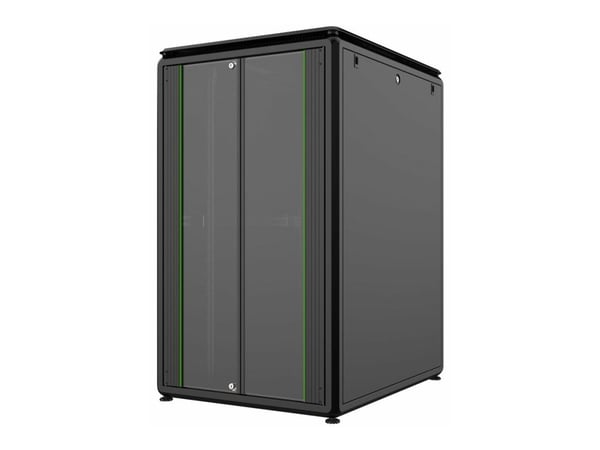 Lanview by Logon Data Line - Rack skap - 800 x 1000 mm, data line - free-standing - svart - 26U - 19"