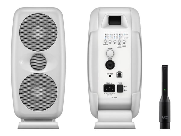 IK Multimedia iLoud MTM - Monitorhøyttaler - 100 watt - toveis - hvit