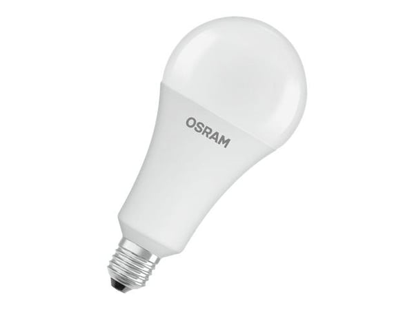 OSRAM STAR - LED-lyspære - form: A - mattslipt finish - E27 - 24.9 W (ekvivalent 200 W) - klasse E - varmt hvitt lys - 2700 K