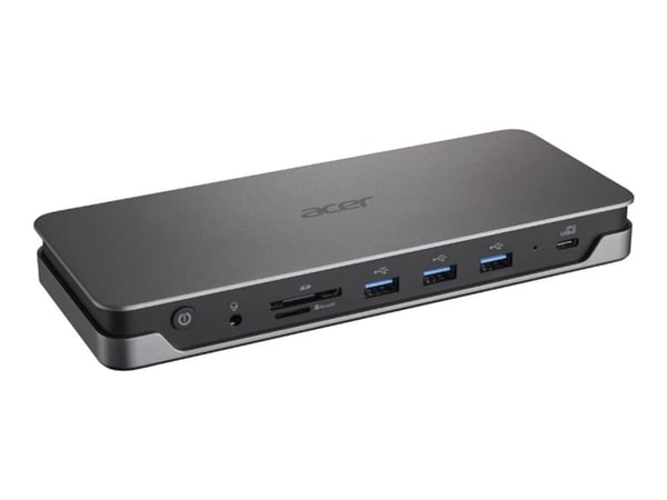 Acer ADK270 - Dokkingstasjon - USB-C 3.2 Gen 1 - HDMI, DP - 1GbE - 110 watt